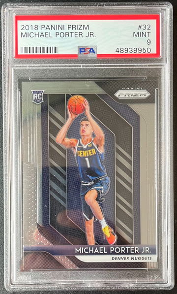 2018 Prizm Michael Porter Jr PSA 9
