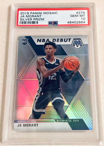Ja Morant Mosaic NBA Debut Silver PAA10
