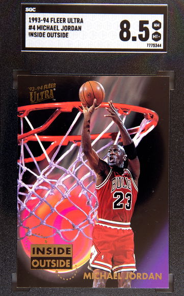1993-94 ultra Michael Jordan Inside Outside SGC 8.5