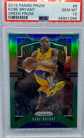 Kobe Bryant 2019 Green Prizm