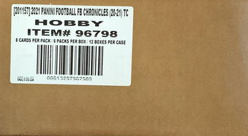 2020 PANINI CHRONICLES FOOTBALL 12 BOX SEALED CASE 