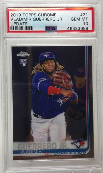 2019 Topps Chrome Update Vladimir Guerrero Jr. PSA 10