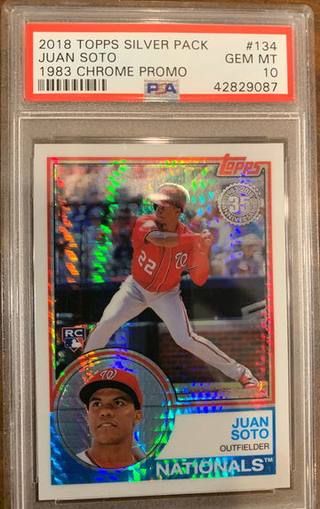 Juan Soto PSA 10 Rare
