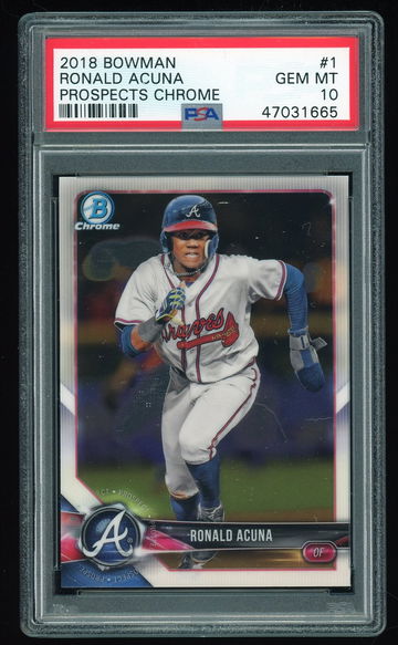 2018 Bowman Ronald Acuna