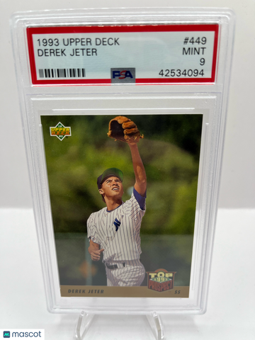1993 Upper Deck Derek Jeter #449 PSA 9