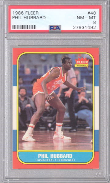 1986 Fleer Phil Hubbard