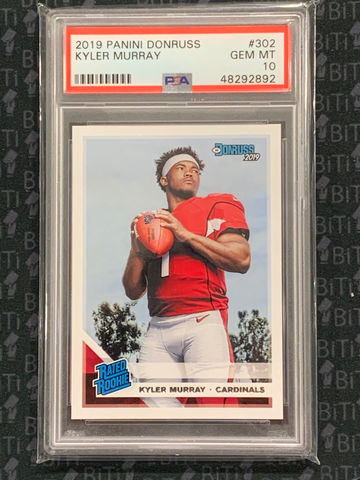 2019 Donruss Kyler Murray Rookie RC PSA 10