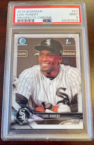 2018 Bowman Luis Robert Chrome 1st!