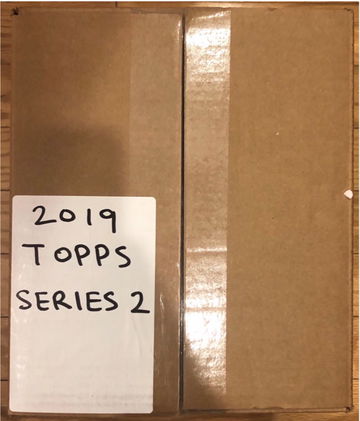 2019 Topps Series 2 hobby Case sealed 12 box