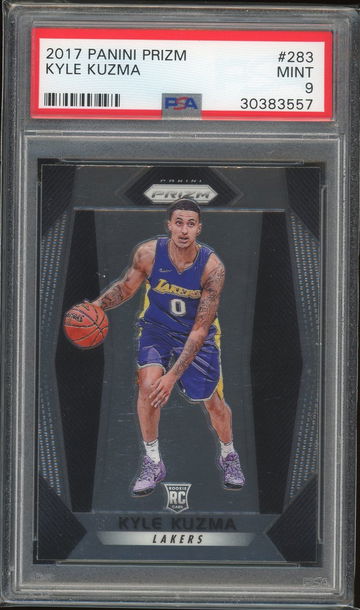 2017 Panini Prizm Kyle Kuzma PSA 9