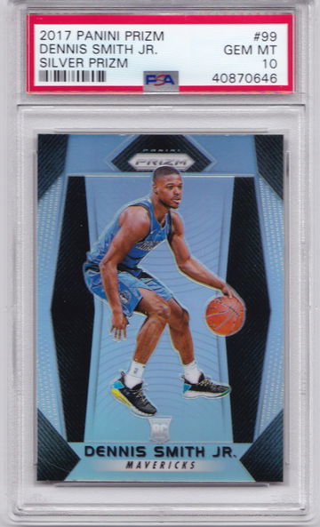 2017 Prizm Dennis Smith Jr. Silver PSA 10