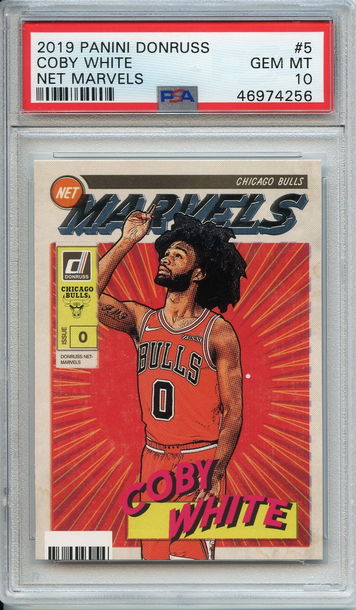 Coby White Marvels PSA 10