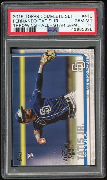 2019 Topps #410 Fernando Tatis Jr All Star Game