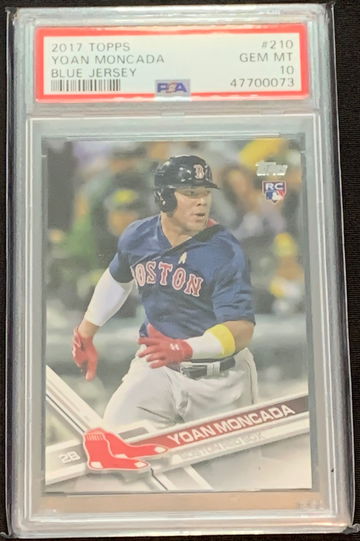 2017 Topps Yoan Moncada RC PSA 10