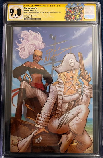 Marauders #14 Nakayama Virgin- Double Signed