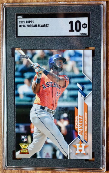 2020 Topps Chrome Yordan Alvarez