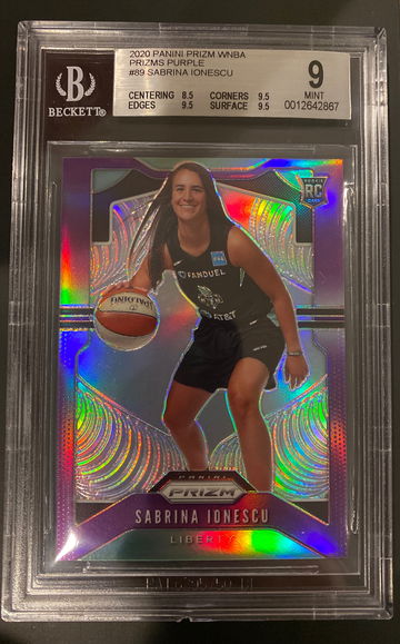 Sabrina Ionescu 2020 Prizm Purple /125