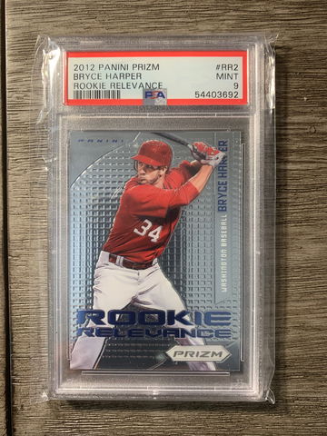 2012 Panini Prizm Rookie Relevance Bryce Harper (PSA 9)