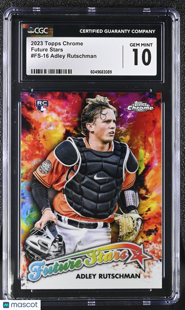 2023 Topps Chrome Adley Rutschman #FS-16 Future Stars CGC 10