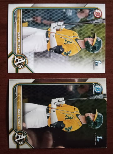 2022 Bowman Chrome/1st Max Muncy