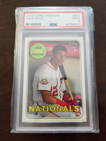 2018 topps heritage juan soto