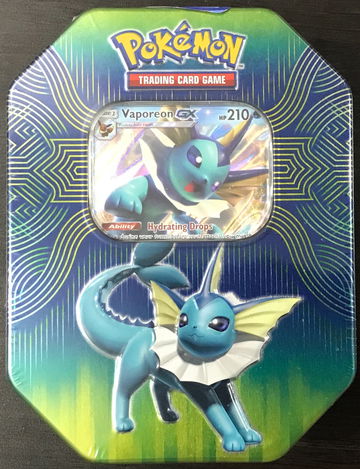Pokemon Vaporeon Tin 