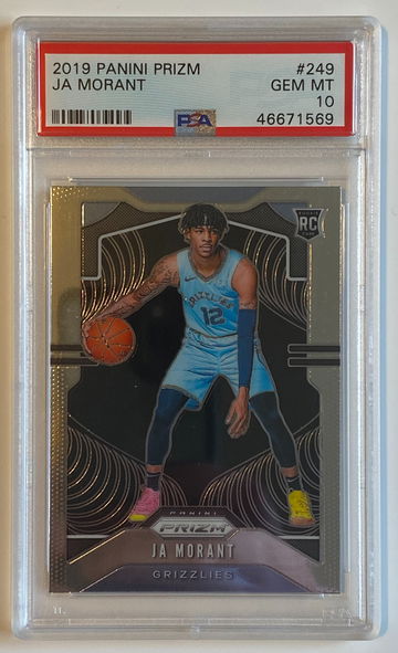 2019 Panini Prizm Ja Morant RC #249