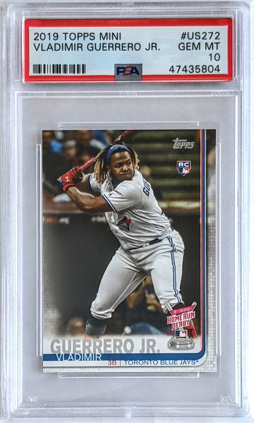 2019 Topps Update US272 Vladimir Guerrero Jr Mini PSA 10