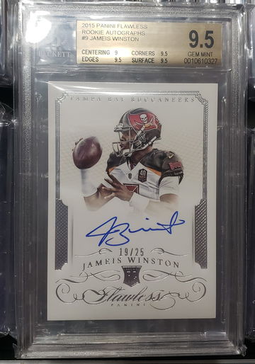 Jameis Winston Panini Flawless BGS 9.5 /25
