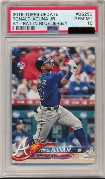 2018 Topps Ronald Acuña Jr. PSA 10