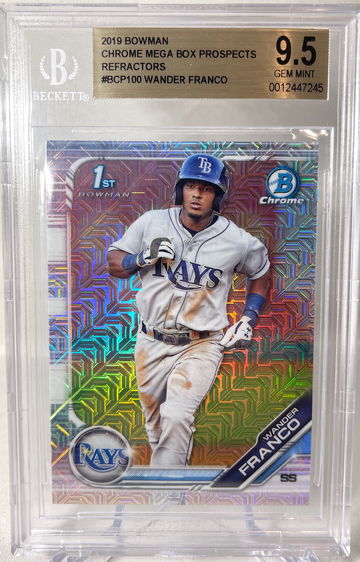 Wander Franco Bowman Mega BGS 9.5