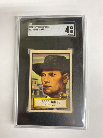 1952 Look n See #57 Jesse James 