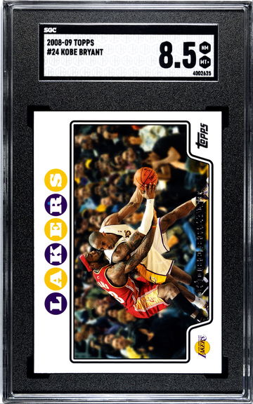 2008-09 TOPPS #24 KOBE BRYANT SGC 8.5