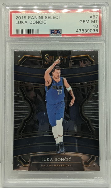 Luka Doncic 2019 Select Concourse PSA 10