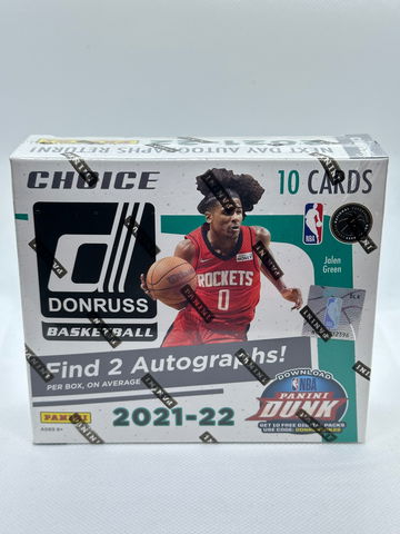 2021-2022 PANINI DONRUSS CHOICE BASKETBALL *FACTORY SEALED CHOICE HOBBY BOX