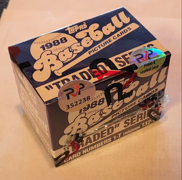 1988 Topps Traded Factory Set FASC From a Sealed Case