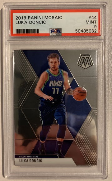 2019 Panini Mosaic Luka Doncic #44 1st Mosaic PSA 9 Mint