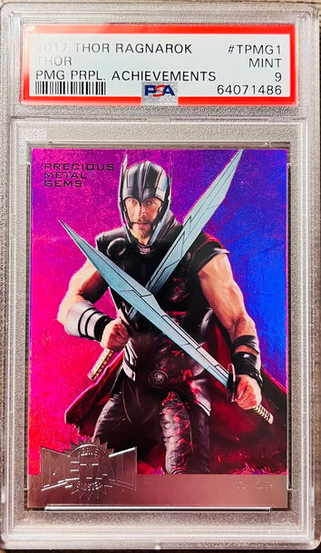 Thor Precious Metal Gems Purple PSA 9