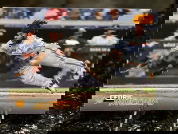 2023 Topps Stadium Club CEDRIC MULLINS #/199 ORANGE Parallel Baltimore Orioles