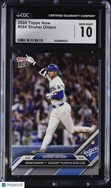 2024 Topps Now Shohei Ohtani #584 CGC 10