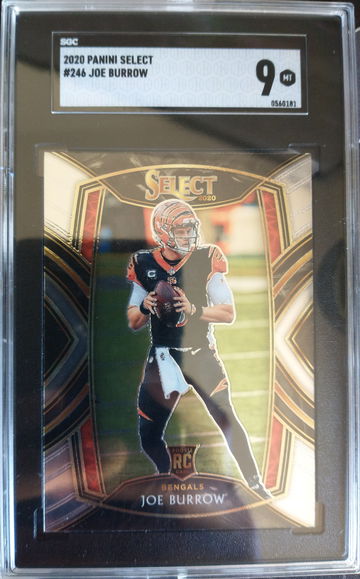 2020 Select Joe Burrow Club Level SGC 9