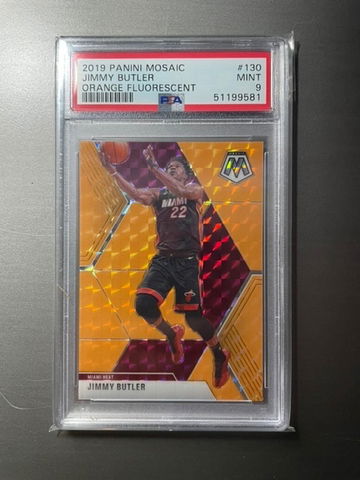 Beautiful Mosaic Orange Fluorescent Jimmy Butler Rare SsP