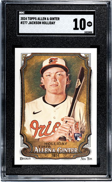 2024 Topps Allen & Ginter #277 Jackson Holliday SGC 10