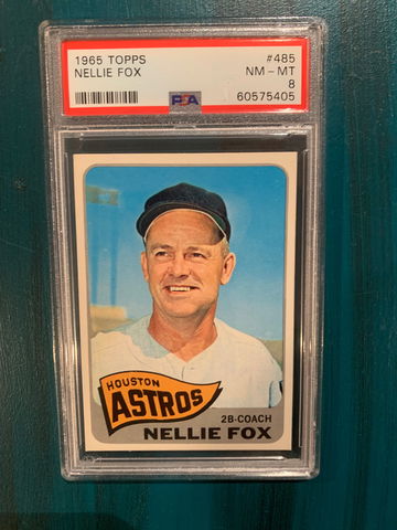 1965 Topps Nellie Fox PSA 8