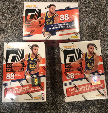 Donruss NBA basketball 3 blasters