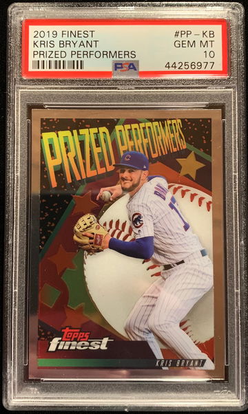2019 finest kris Bryant prized performers PSA 10 pop 1!
