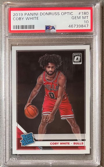 2019-20 Optic Coby White PSA 10