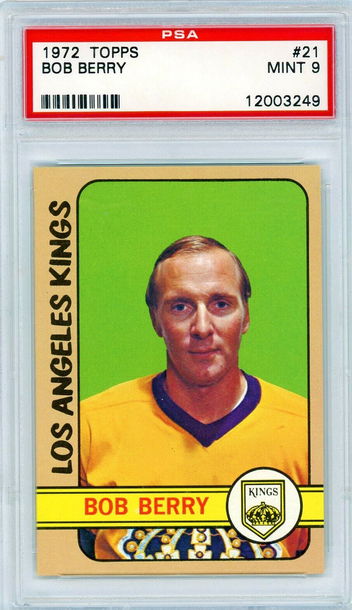 1972 Topps Bob Berry #21 PSA 9 P1255