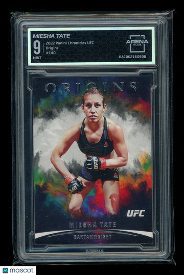 2022 Panini Chronicles UFC Origins Miesha Tate #140 Arena Club 9