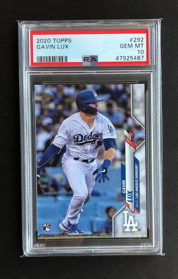 2020 Topps Gavin Lux PSA 10